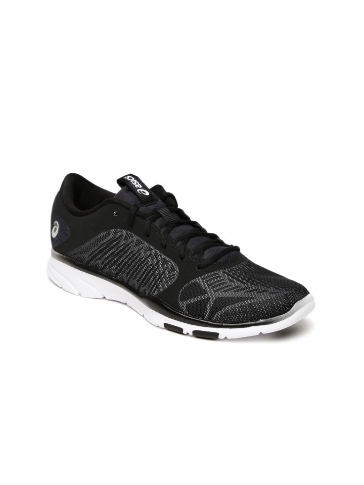 Asics black shop shoes womens