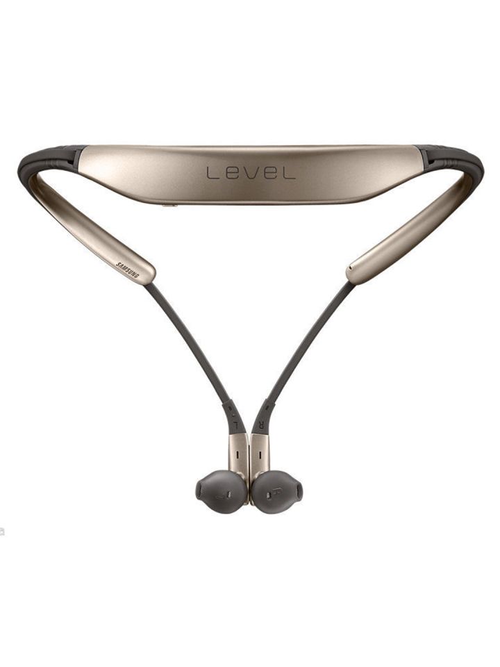 Samsung Gold Toned Level U Bluetooth In Ear Wireless Headphones