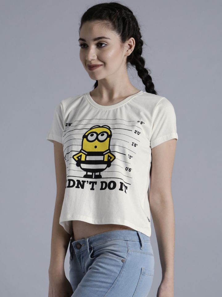 Minion t shirt myntra 2025