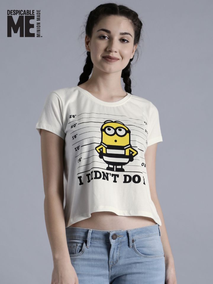 Minion t shirt myntra new arrivals