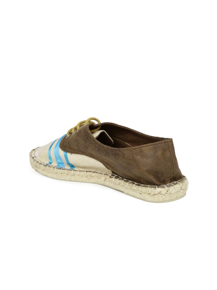 Buy Catwalk Women Beige Brown Espadrilles Casual Shoes for