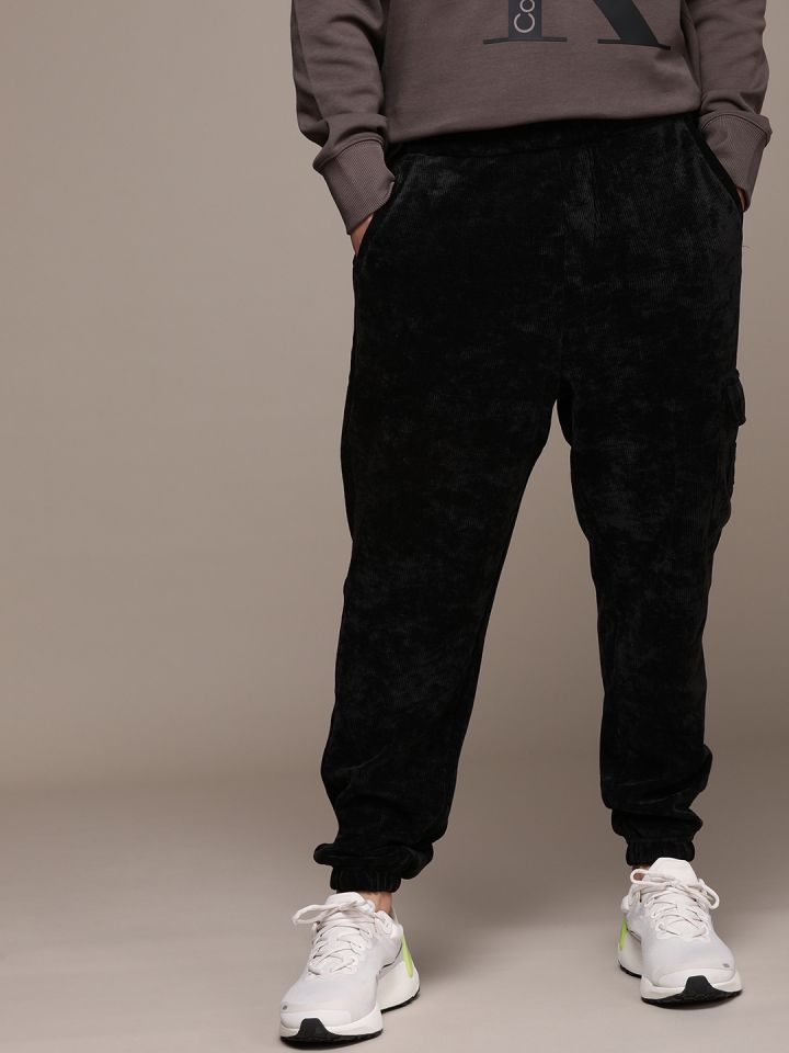 Calvin klein best sale velvet joggers