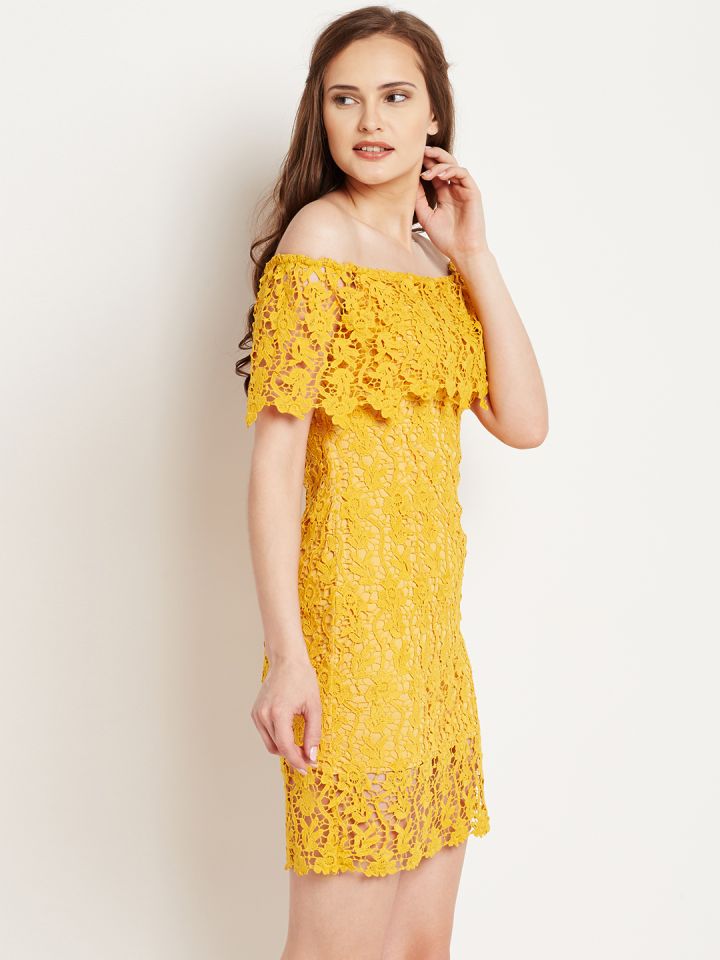 Cover story yellow sales dress