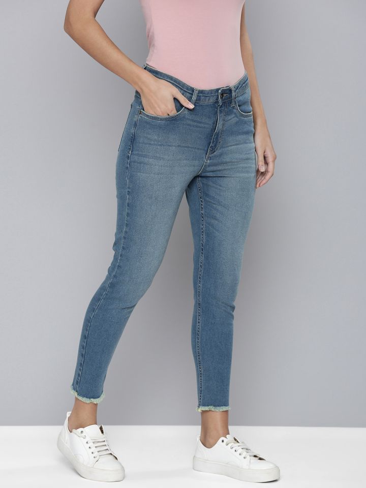 Buy Flying Machine Women High Rise Mom Fit Jeans 