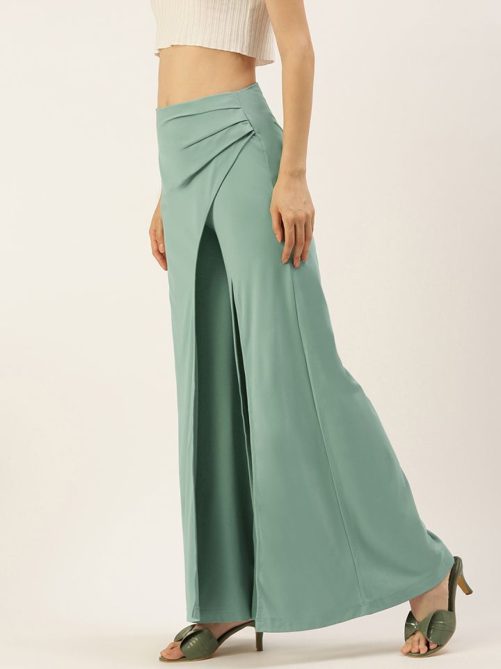 Forever 21 Contemporary Belted Flare Pants, $22, Forever 21