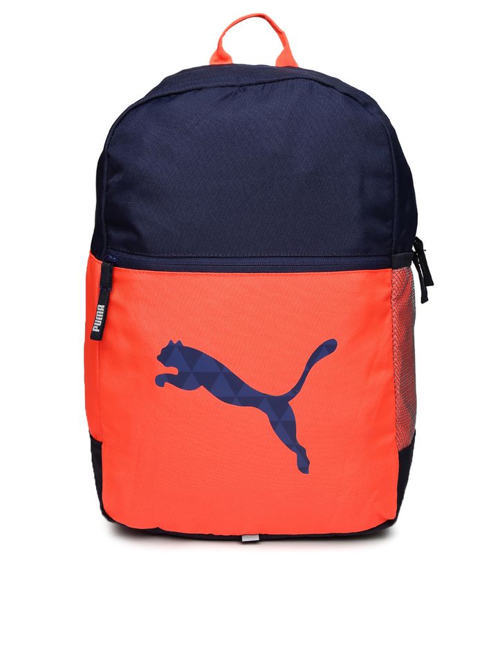 puma orange backpack