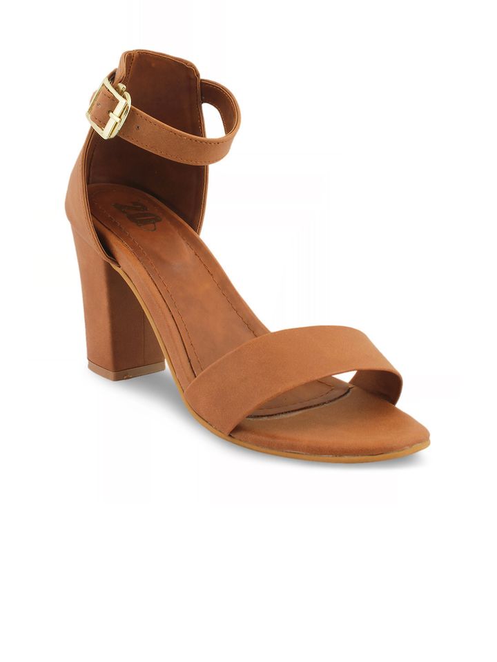 myntra block heels