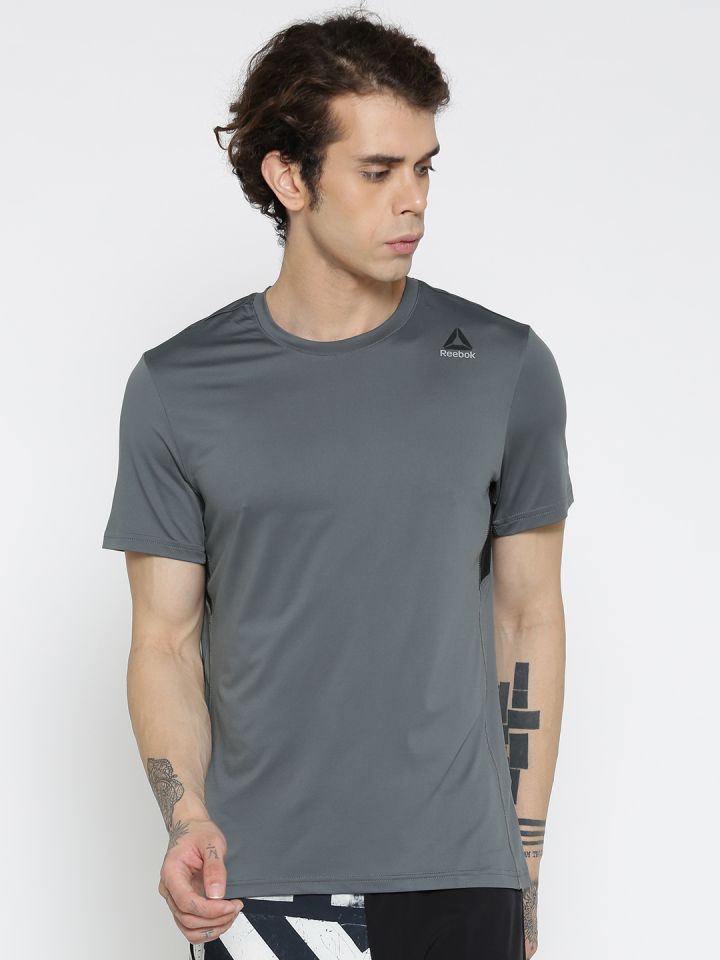 Reebok shirts mens silver deals