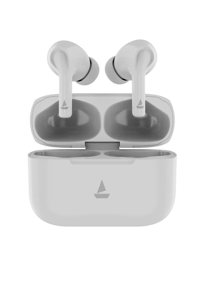 Boat top white airpods