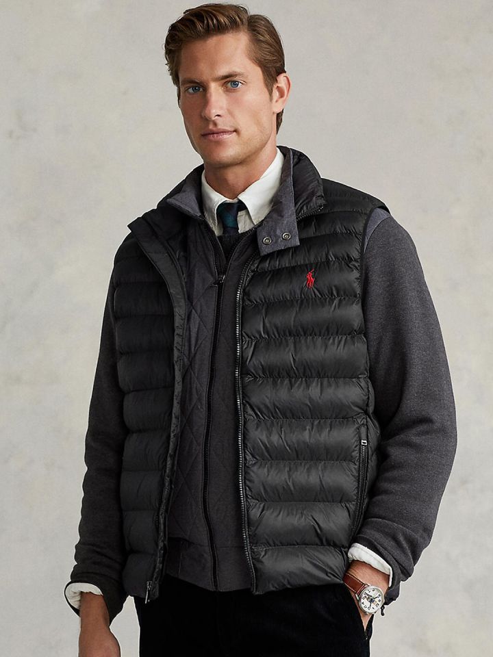 Polo Ralph Lauren Men Black Lightweight Padded Jacket
