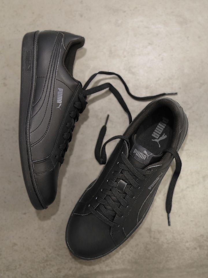 puma men's smash leather shoe