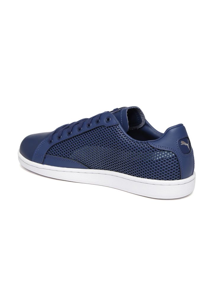 PUMA Men Navy Solid Match 74 Summer Shade Regular Sneakers
