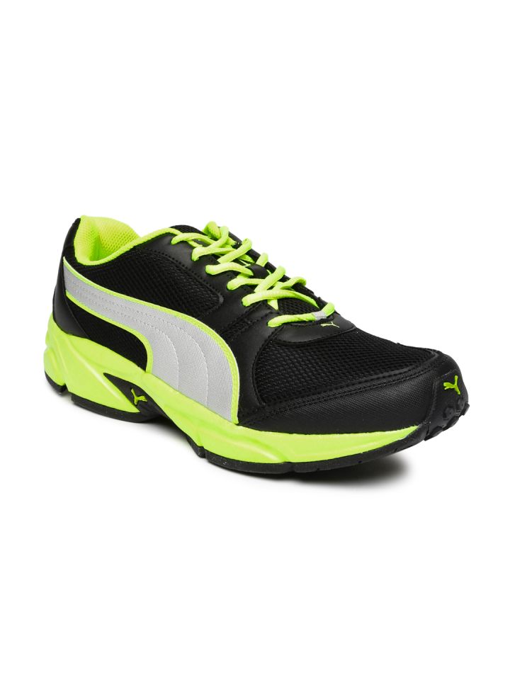Puma fluorescent sale green shoes