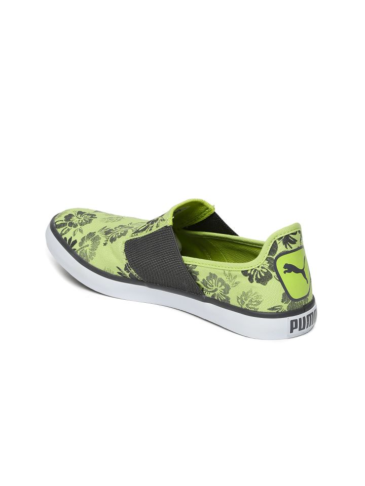 Puma slip ons green women clearance
