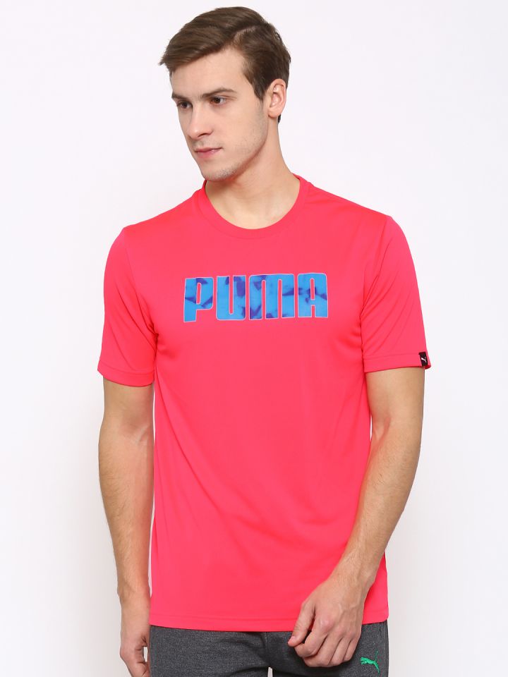 coral puma shirt