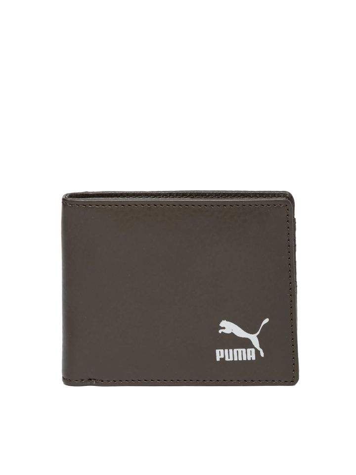 Buy PUMA Unisex Brown Originals Billfold Wallet Wallets for