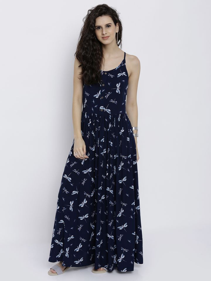 Tokyo talkies maxi dresses on myntra top