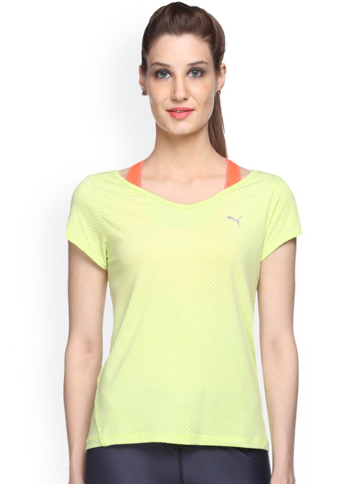 lime green puma shirt