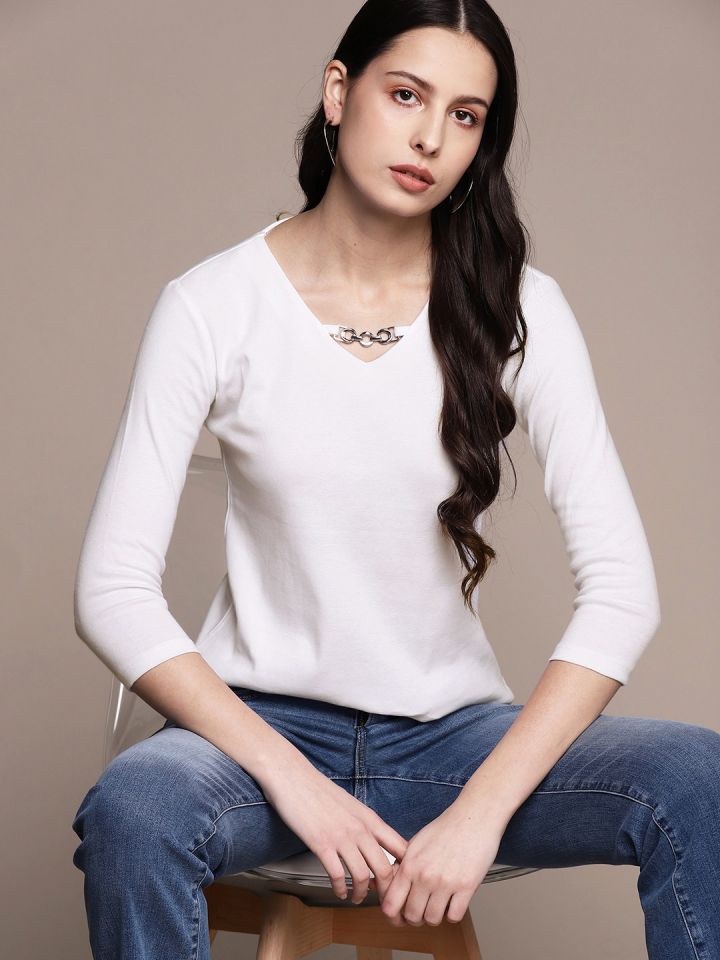 Buy Macy s Karen Scott Women Pure Cotton Top Tops for Women