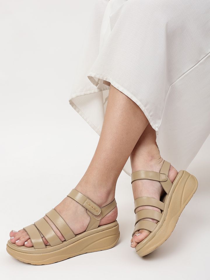 Pu 2025 wedge sandals