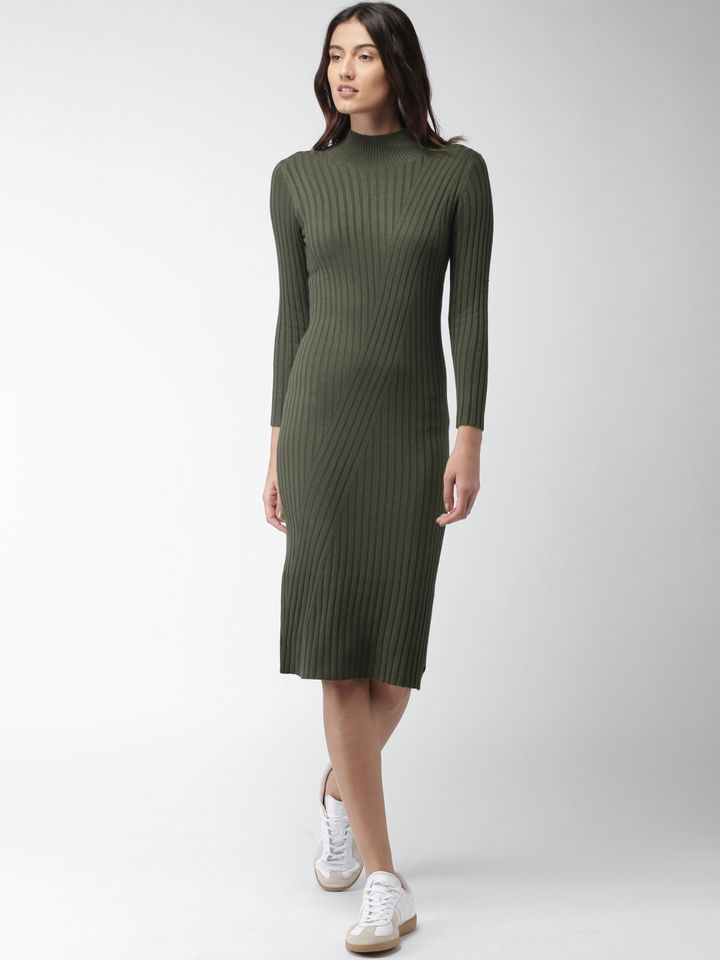 Buy Mast \u0026 Harbour Women Olive Green 