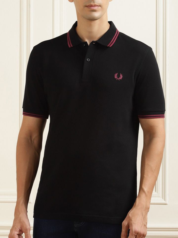 Fred perry collar t shirt online