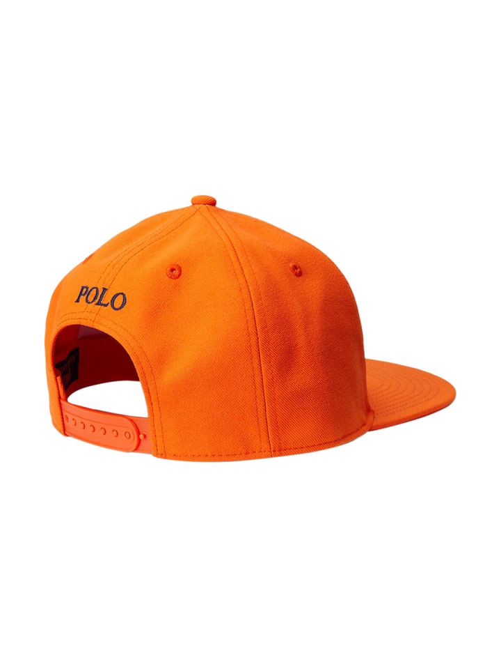 Polo Ralph Lauren Men Orange Embroidered High Crown Ball Cap