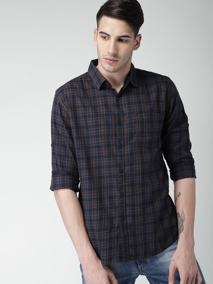 Checked Casual Shirt - Shirts for Men 