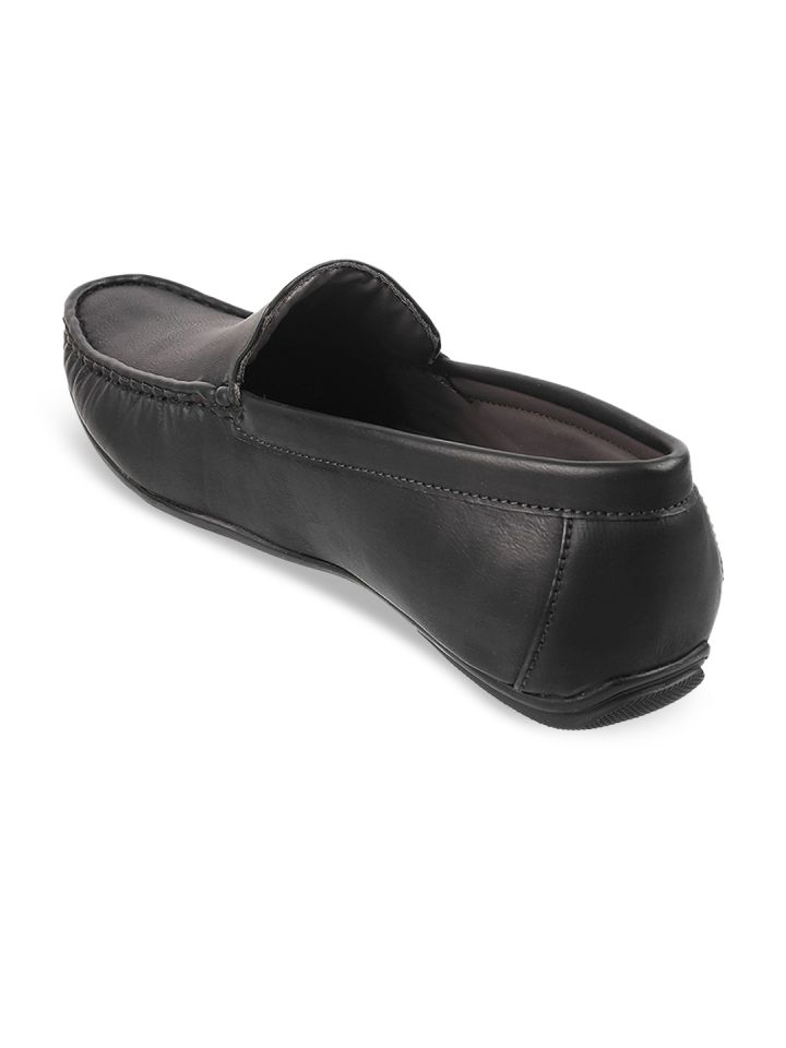 Buy WALKWAY By Metro Men Textured Synthetic Slip On Loafers
