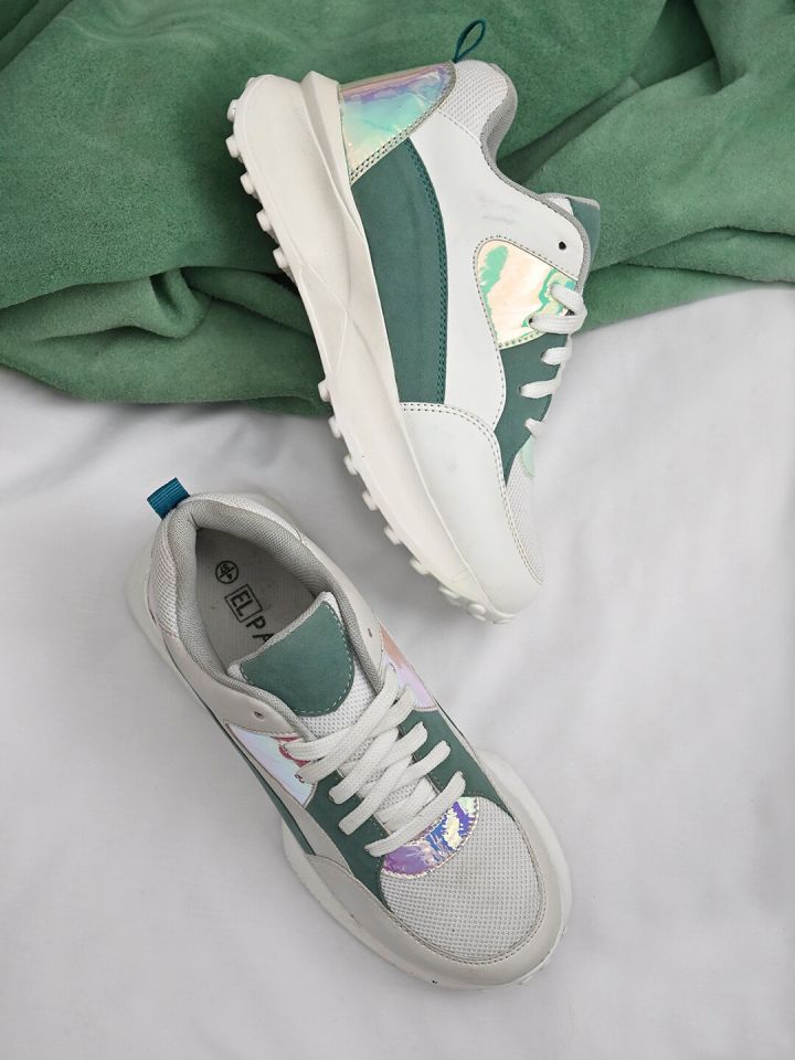 El Paso Women Colourblocked Casual Sneakers