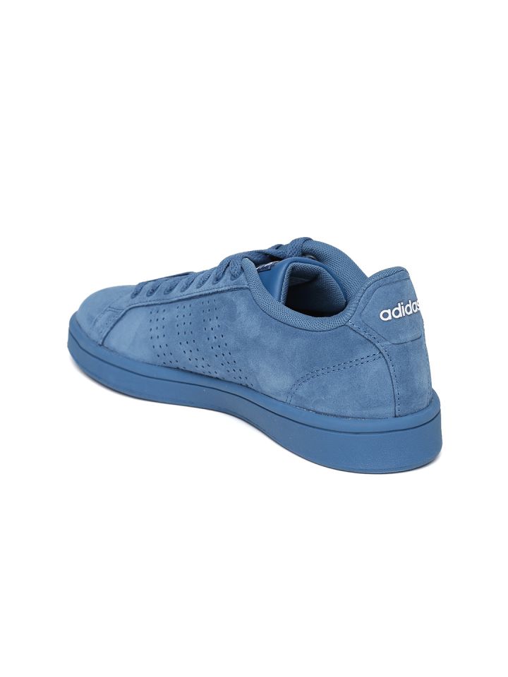 Adidas neo deals blue suede