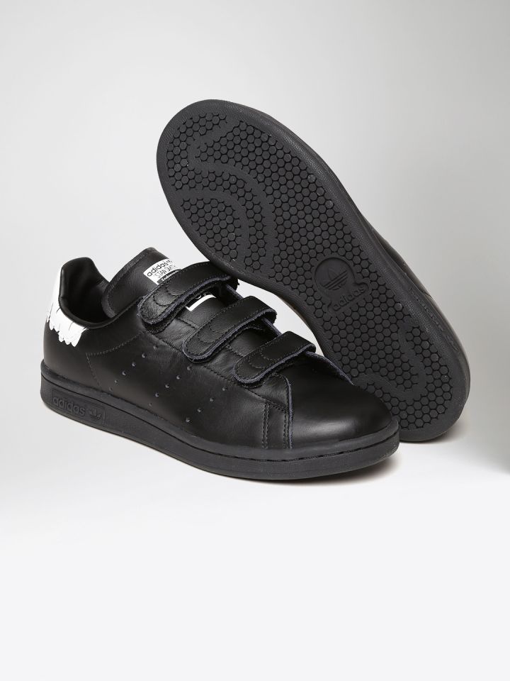 Buy ADIDAS Originals Women Stan Smith Cushioned Footbed Black
