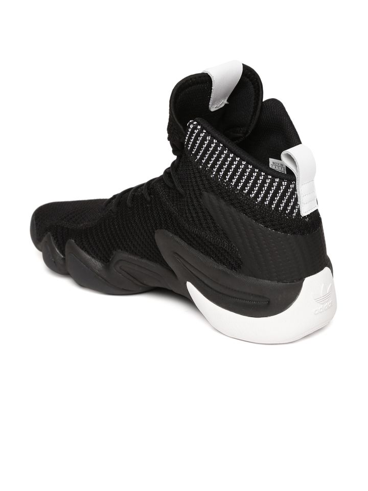 ADIDAS Originals Men Black Crazy 8 ADV Prime Knit Solid Mid Top Sneakers