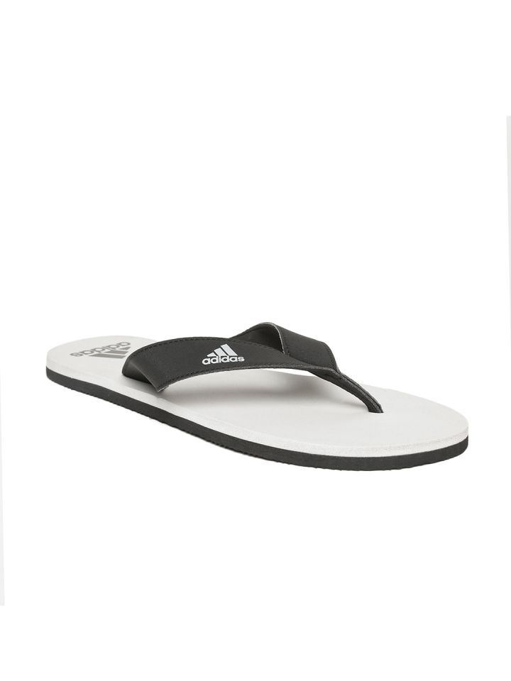Adidas black discount flip flops snapdeal