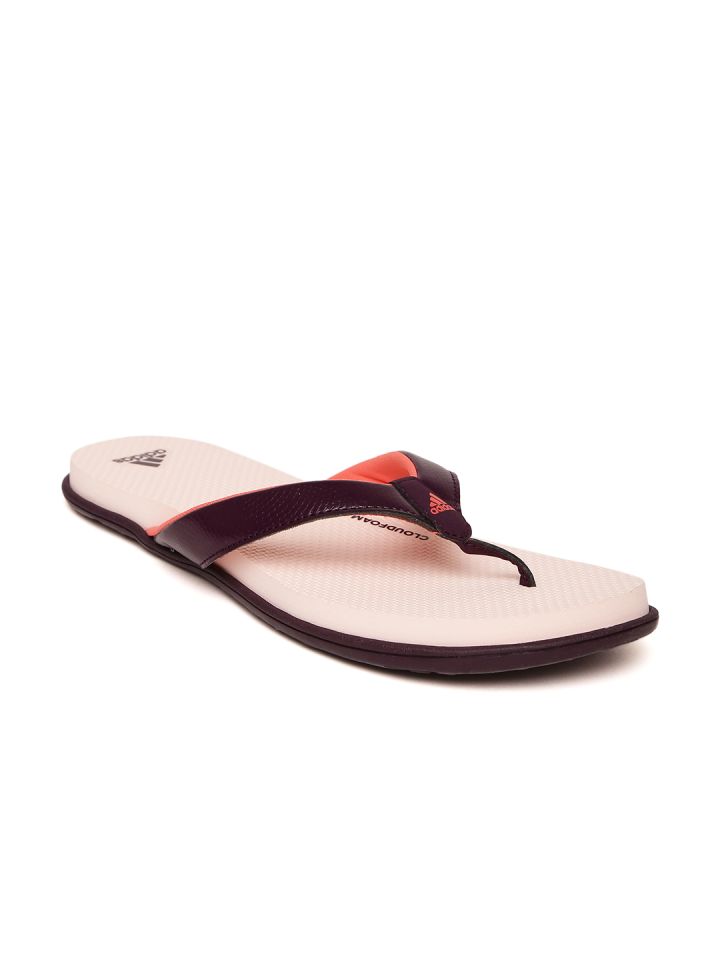 Adidas cloudfoam one online thong sandals