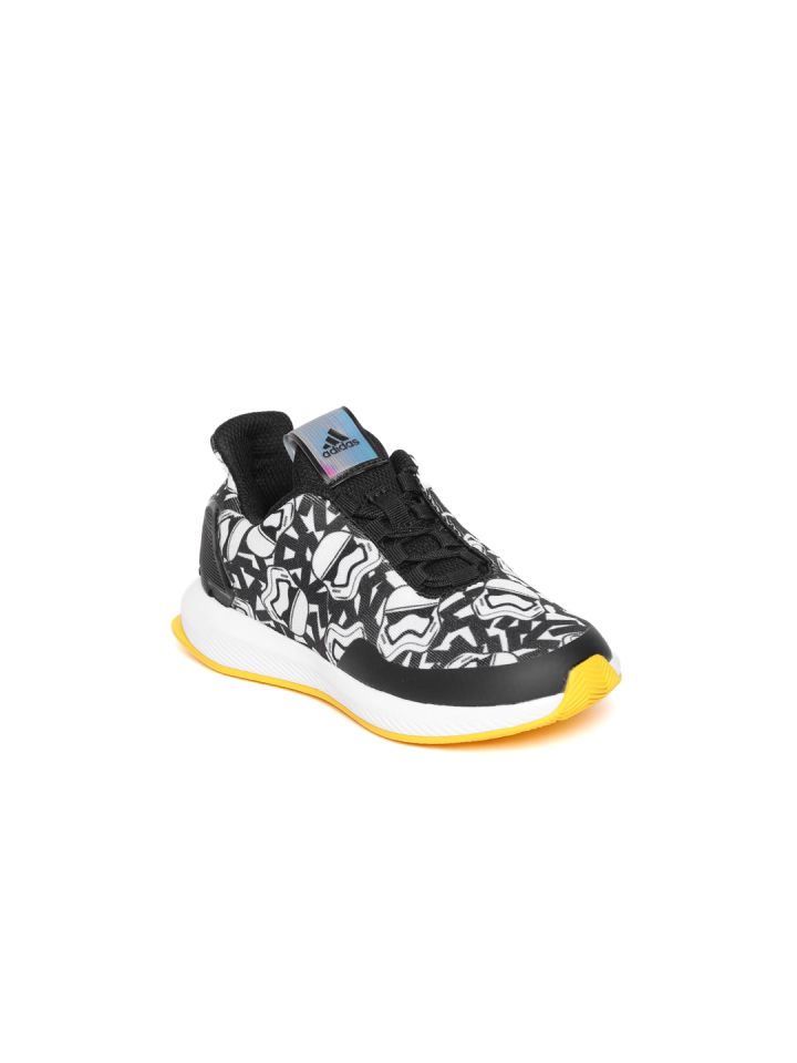 ADIDAS Kids Off White Star Wars Printed Running Shoes