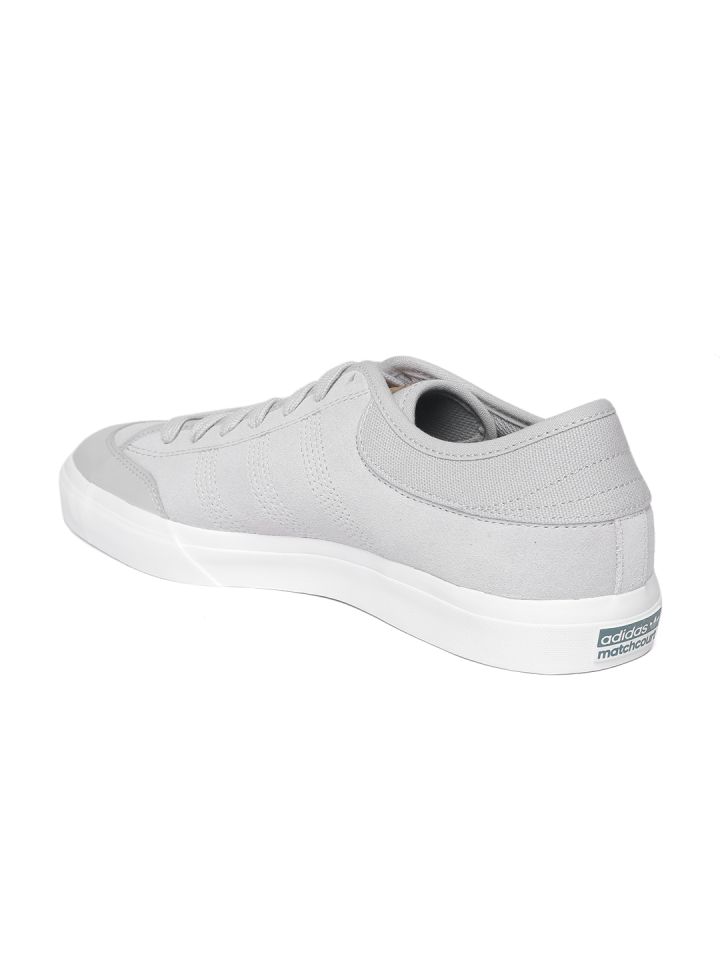 ADIDAS Originals Men Grey Matchcourt Skateboarding Shoes