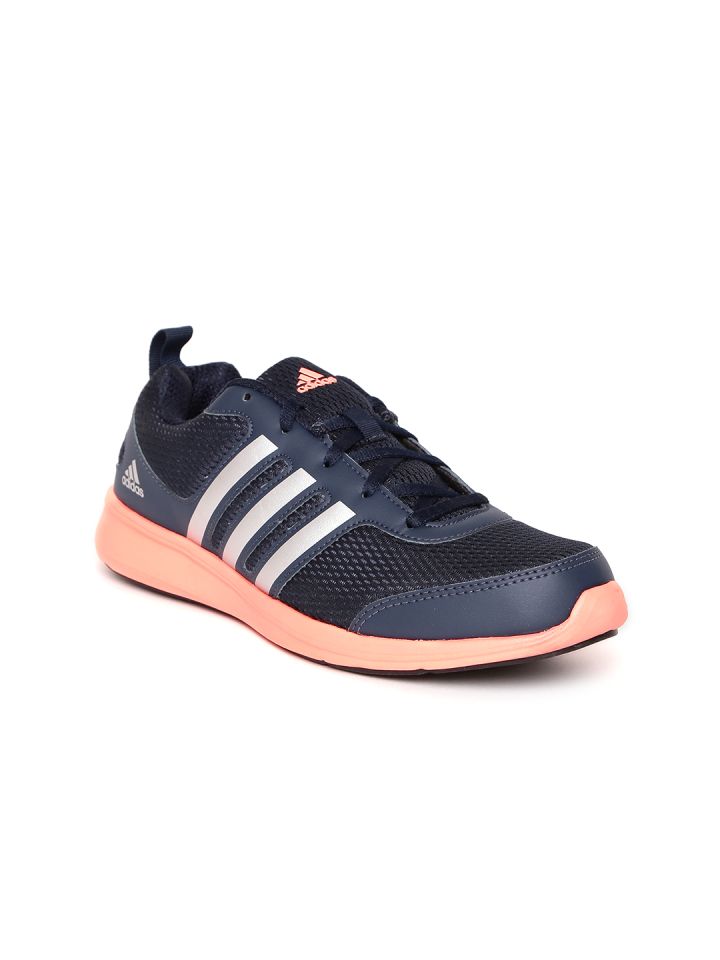 Adidas yking navy blue running shoes sale