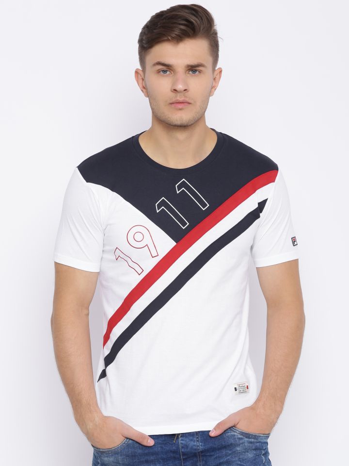 fila t shirt myntra