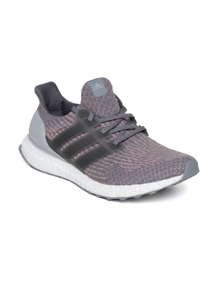 Ultra boost deals grey trace pink