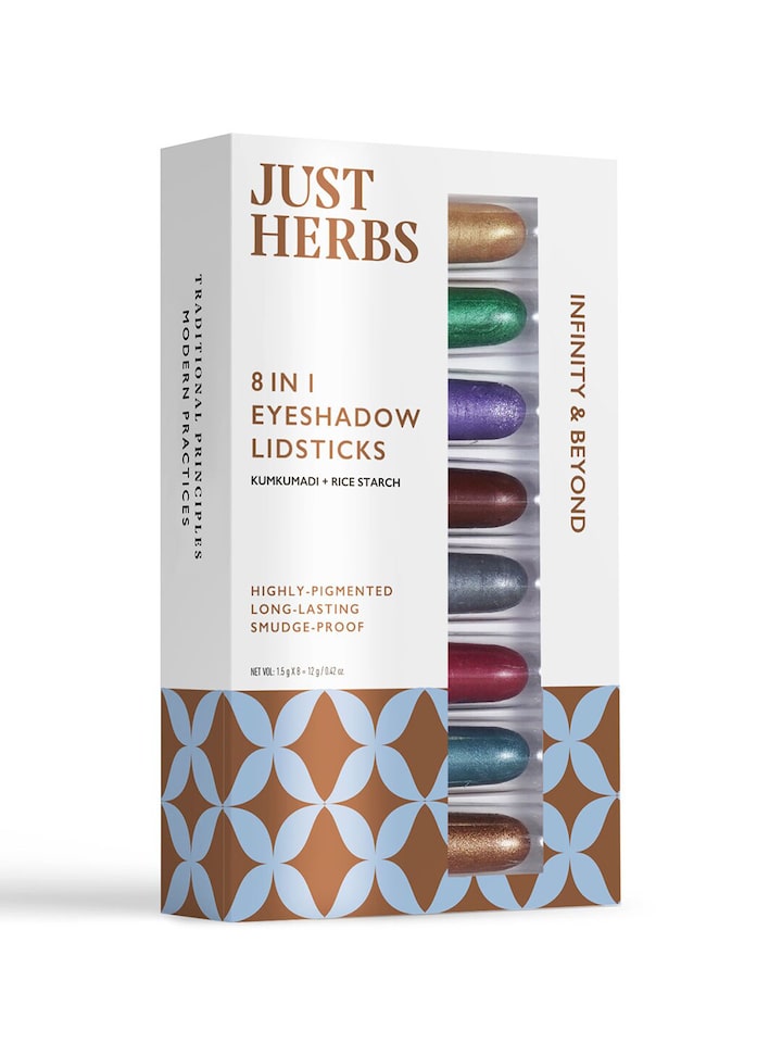 Buy Just Herbs 8 In 1 Long Lasting Ultra Smooth Eyeshadow
