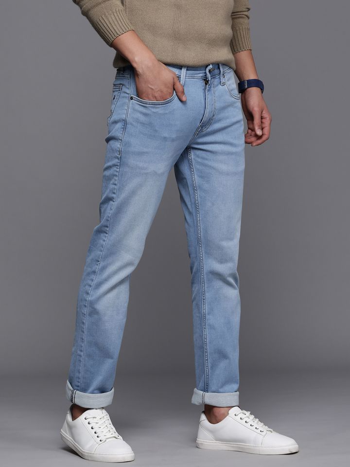 Louis Philippe Jeans Slim Men Blue Jeans - Price History