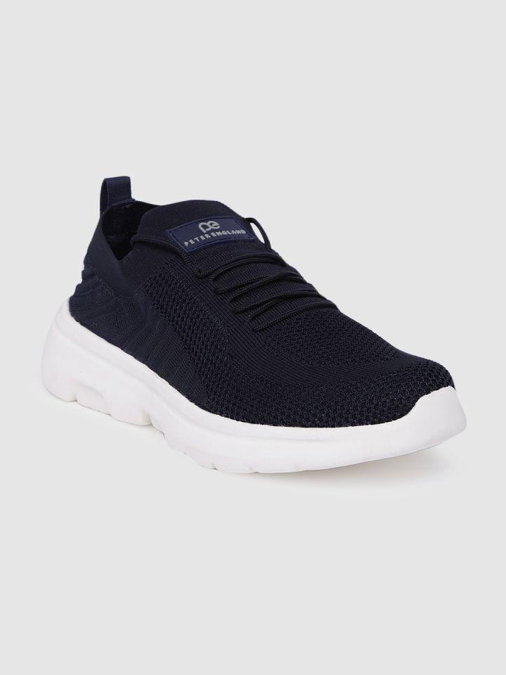Peter england white sneakers new arrivals