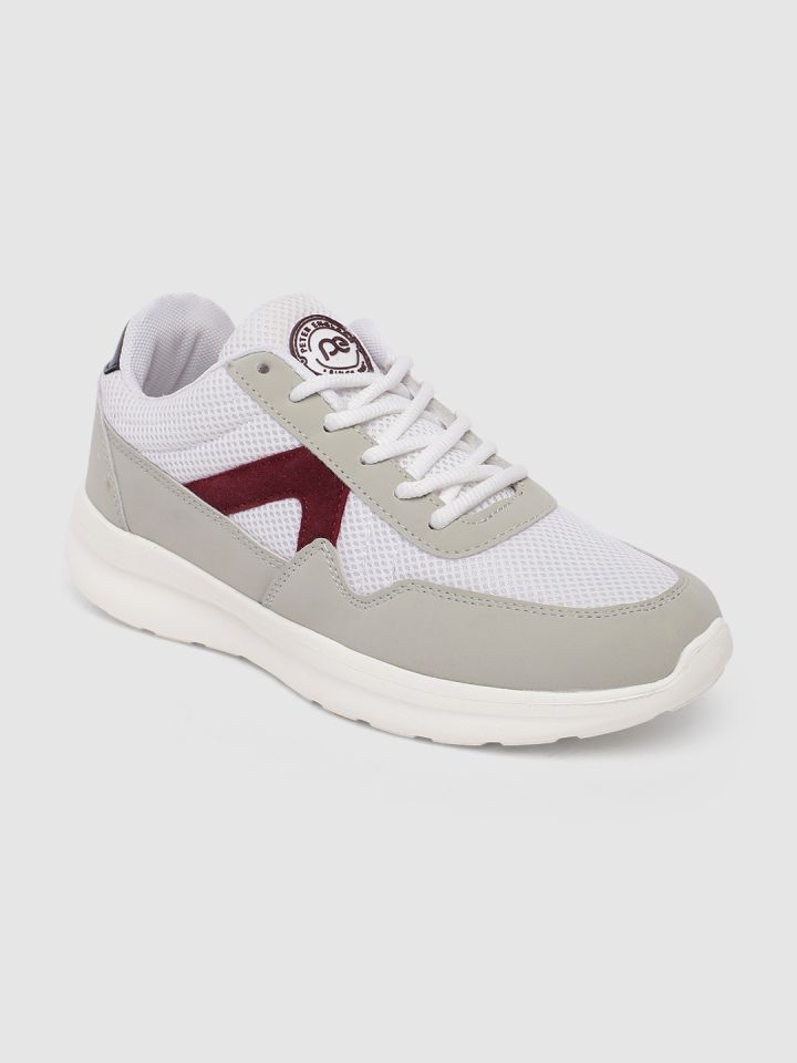 Peter england sale white shoes