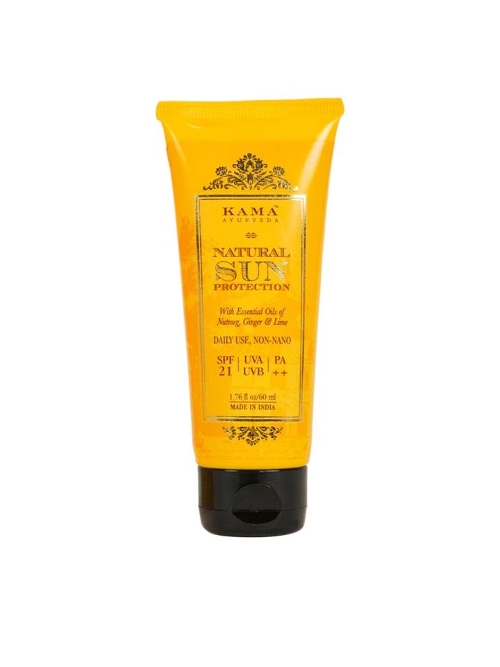 Buy Kama Ayurveda Sustainable Unisex Natural Sun Protection Spf 21 Sunscreen 60 Ml Sunscreen For Unisex 1994493 Myntra kama ayurveda sustainable unisex natural sun protection spf 21 sunscreen 60 ml