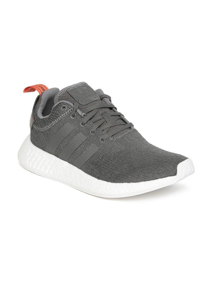 Buy Adidas Originals Men Charcoal Grey NMD R2 Sneakers - Casual Shoes for  Men | Myntra