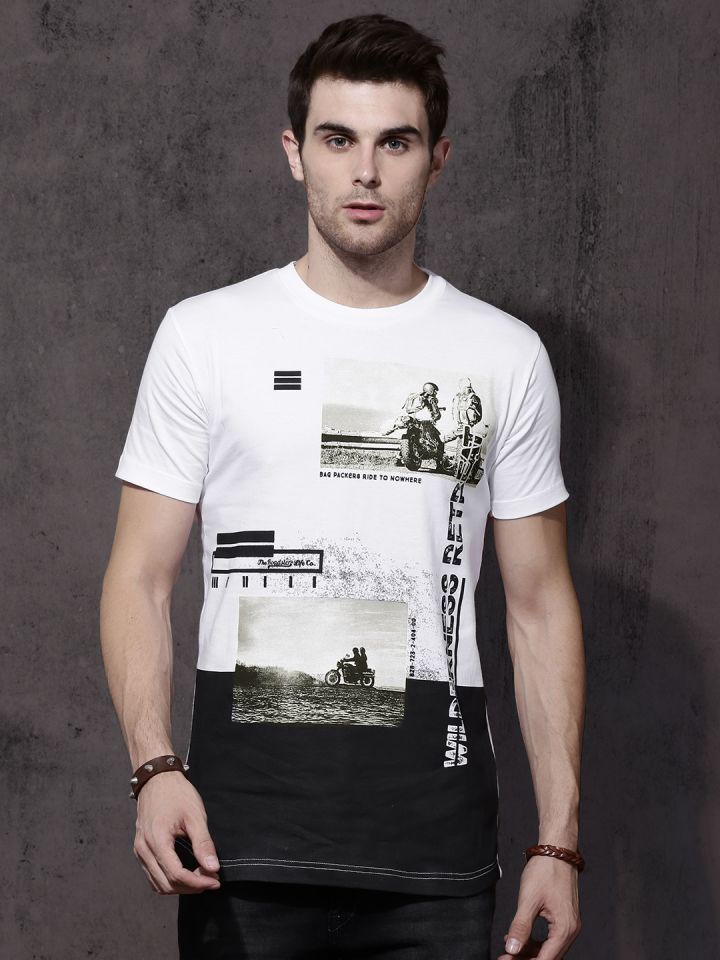 Mens t shirt shop on myntra