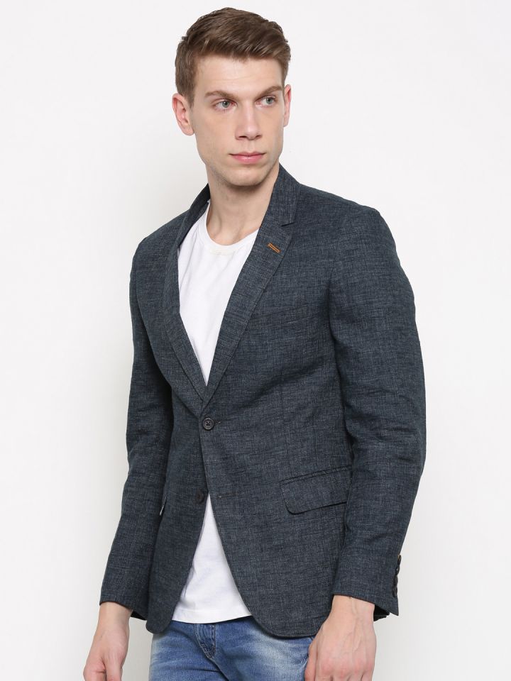 Charcoal grey on sale blazer with jeans