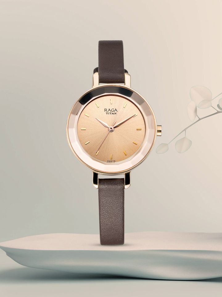 Buy Titan Raga Women Rose Gold Toned Analogue Watch 2575WL01