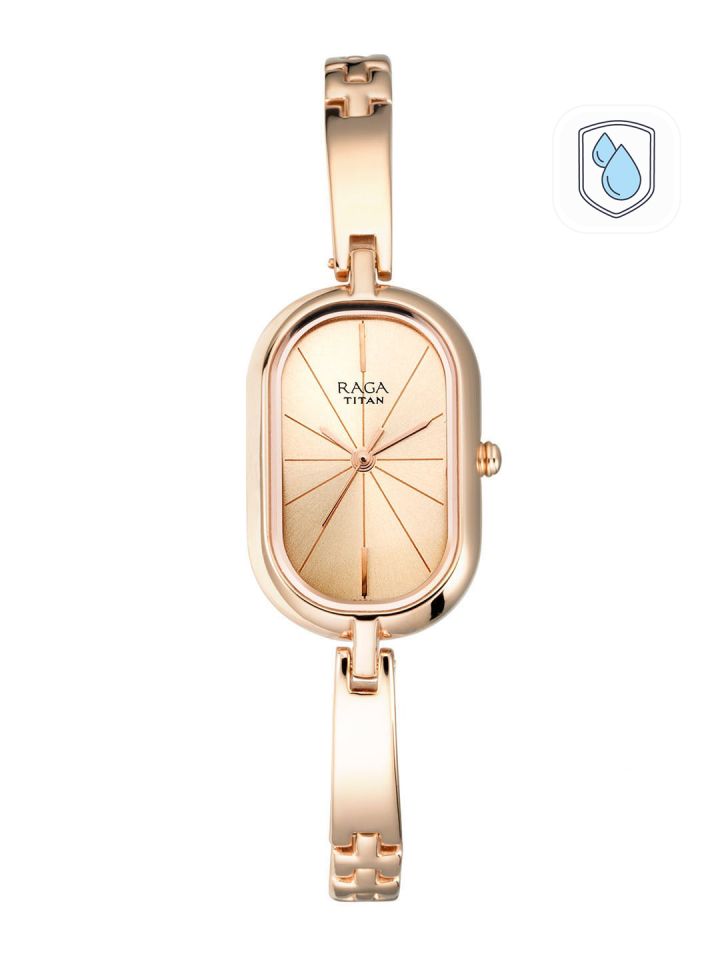 Buy Titan Raga Women Rose Gold Toned Analogue Watch 2577WM01